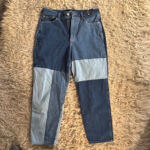 Hollister Blue Straight Leg Jeans